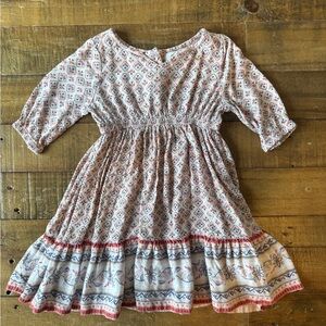 Old Navy Floral Casual Puff Sleeve Sundress